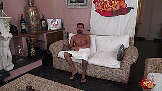 Dirty cougar dandy mary-rider gets pounded hard in homemade milf action