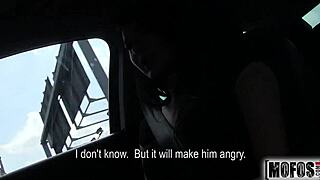 seducing the stranded teen anna with wet tight pussy