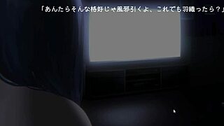 Damn! Hentai Charlotte Screws a Ghost in Wild TV Scene Part 2!