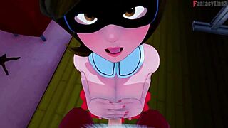 Helen Parr Elastigirl Sucks Wrong Santa