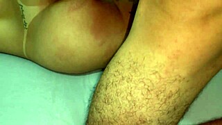 this guy took the huge cock in his ass, moaning loud