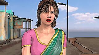 yo, desi step mom gets drilled by step son, hindi audio
