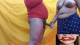 Amateur couple’s homemade sex tape: Indian desi teen couple in action