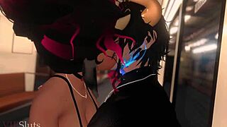 vipsluts - horny latina gets pounded hard on a train 😜