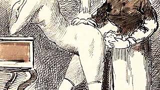 Ever seen vintage erotic drawings this steamy and wild?