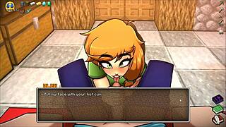 I can't believe steve is fucking that sexy watermelon in hornycraft parody, it's so huge!