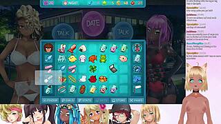 Vtuber LewdNeko continues her HuniePop 2 double date adventure in part 8