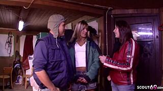 bauer sucht frau - im stall beim ersten treffen die blonde bewerberin direkt gefickt. ein retro schock