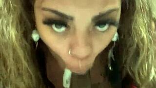 All Dicks Need Love: Black Homemade POV Lick and Blowjob with Ebony Indian Cock