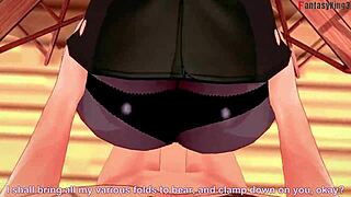 Sunako Nakahara's Intense Office Sex Scene