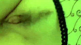 Unfaithful British mature lady Sonia exposes her enormous melons while spreading wide