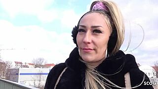 german scout grabs blonde barkeeperin for anal in berlin! wow!