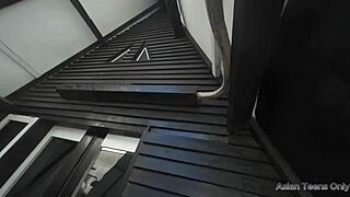 Surprising asian neighbor girl in island resort with an offer.