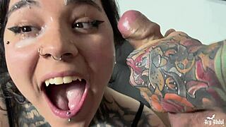 curvy goth whore loses bet – fucked and cumwalk