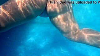 i'm watchin this underwater pawg in 4k, her big ass shakin in the pool as she bathes in costumes