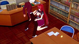 Rias Gremory And Akeno Seduce In HS DXD NTR Madness 2 Anime Hentai.