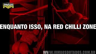 Bold Orgy With Endowed Brothers In The Sex Box For Group Ass Play