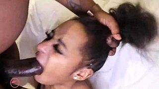Latina Baddies Experience Huge Interracial Cumshot Pleasure