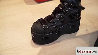 hey, sadie kross rocks that big cock in crossdressing fun