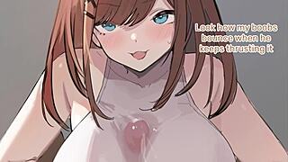 hentai joi with hot maid surprising you with femdom cucking cei gangbang pov