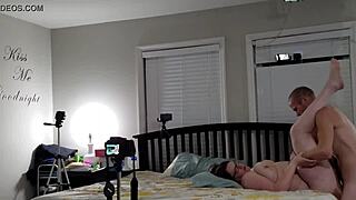 Feeling The Intense Passion As The BBW Wife With Huge Tits Gets Fucked And Cum On Her Belly