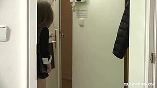 Yo, tiny 18+ Mini Vanilli gets slammed in her tight pussy!