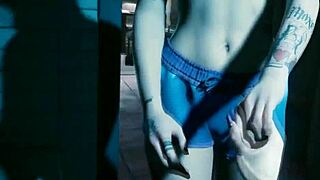 Judy Alvarez Fucking Girl in Hot Cyberpunk Lesbian Animation!