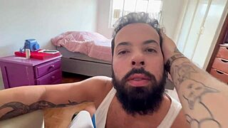 Bearded man sucks 41 cocks in 24th, 25th, and 26th blowjobs - full video on red