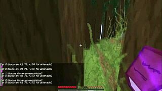 Bald young guys and the priest showing his staff in Iggsburn Village part 2.