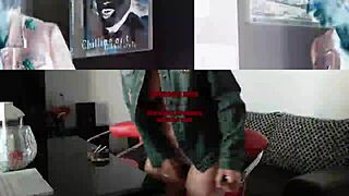 so, this hot 47-year-old step mom got caught on webcam by her step son, ditching the condom for a messy finish