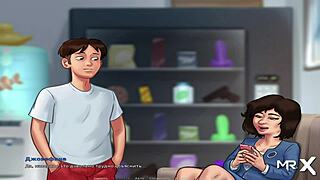 Hentai game Visual and Animeold: Summertime Saga - took all the money E1-66