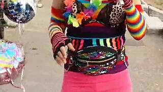 Story of tandoori dick 69 in crossdressing with skirt and panties