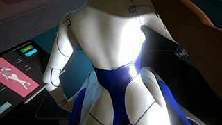 What if demi sex robot upgrades her tits and assfucking in this 3d parody?