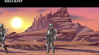 Playing hentai game Estella 001 with fun emojis 😍