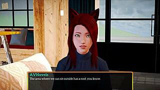 My new family explores erotic hentai games with big tits and ass 😏