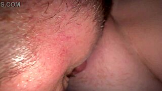 Guy Eats Girlfriend's Pussy, Making Her Cum Twice!