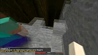 Bald young guys and the priest showing his staff in Iggsburn Village part 2.