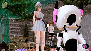 Wow, Harem Hotel 408 With Curvy Anime Girls!