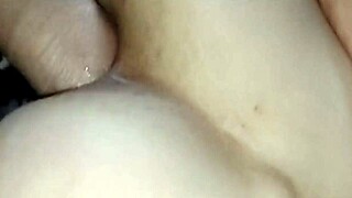 Wife takes big cock in anal