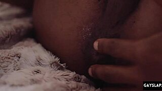 hot black gay sex gets even harder with muscular french bodybuilder