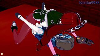 Garie Tuman and Maria Cadenzavna Eve enjoy intense futanari sex with Micha Jawkan