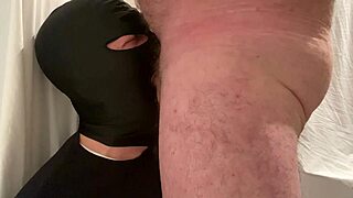 A straight alpha delivers an inescapable sloppy throatfuck to his personal cocksucking faggot