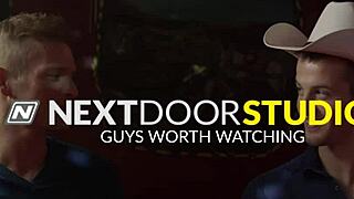 Caught jerking off next door!