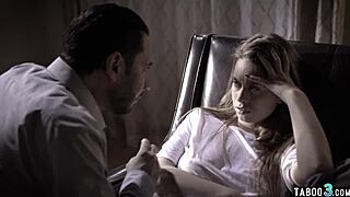 Perverted Psychiatrist Roughly Fucks Petite Troubled Teen