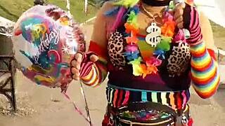 Story of tandoori dick 69 in crossdressing with skirt and panties