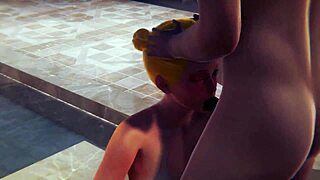 Anime hentai girl gets uncensored sex in the bath 🛁💦