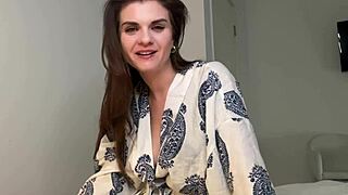 Stepmother Caught Cumming by Stepson in Bedroom! Shocking Moment!