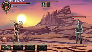 Playing hentai game Estella 001 with fun emojis 😍