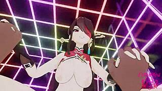 Beidou Unmasked Bitch Squirts Riding