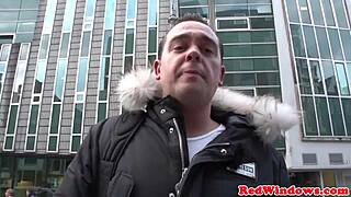 Mature Dutch prostitute, you riding this tourist’s cock in stockings and heels?